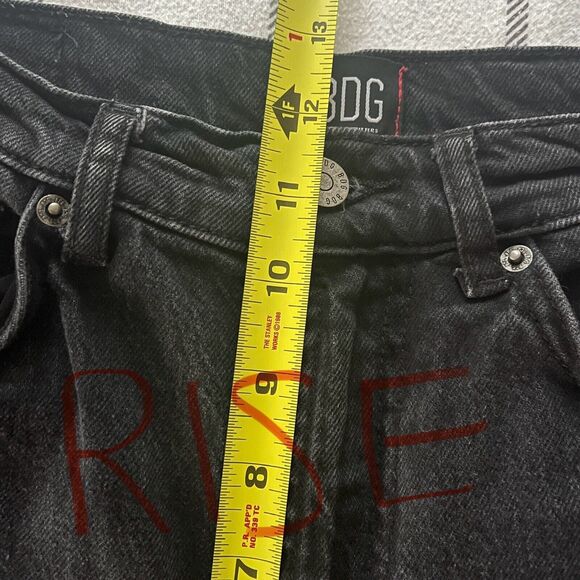 BDG Urban Outfitters Gray Black Cowboy Stretch Straight Leg Denim Jeans - 27 - Picture 7 of 9